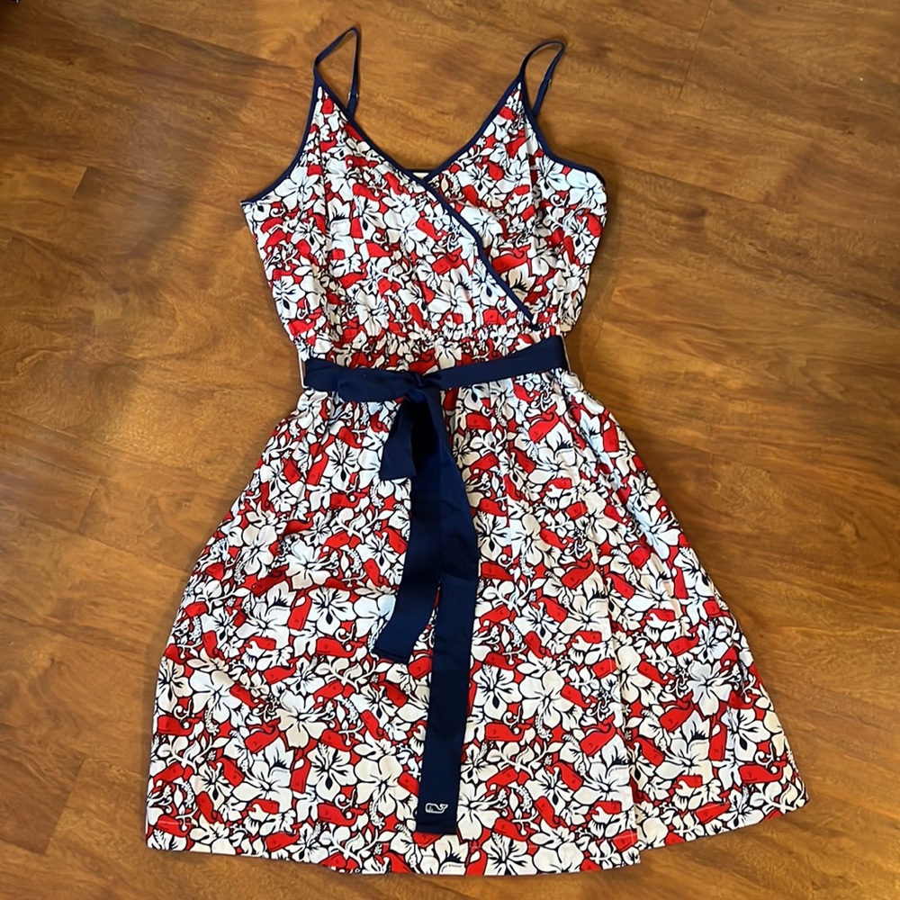 Vineyard Vines Bow Dress with pockets Limited Edition